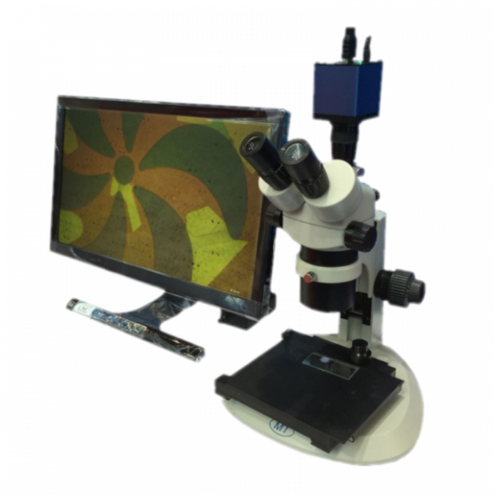 Coaxial illumination zoom stereo microscope MZS1865C - Image 2